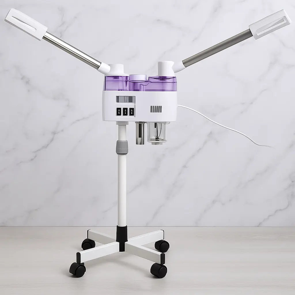 Two Arm Facial Steamer – Hot & Cold - جهاز البخار الثنائي الذراع سخن وبارد