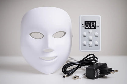 Light-up face mask only, no neck - قناع ضوئي وجه فقط بدون رقبه