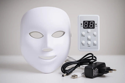 Light-up face mask only, no neck - قناع ضوئي وجه فقط بدون رقبه