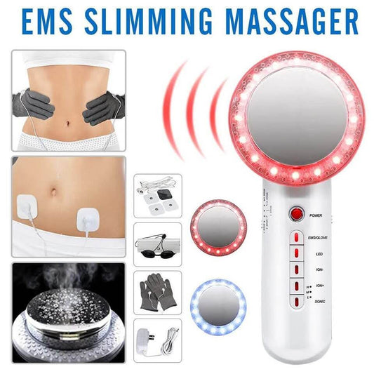Cavitation Body Sculpting Device 6 in one -   جهاز كافيتيشن منزلي للعناية وشد البشره 6 في 1