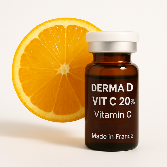 DermAD Vitamin C 20% – أمبولات فيتامين سي الفرنسية لتفتيح البشرة ومنحها النضارة