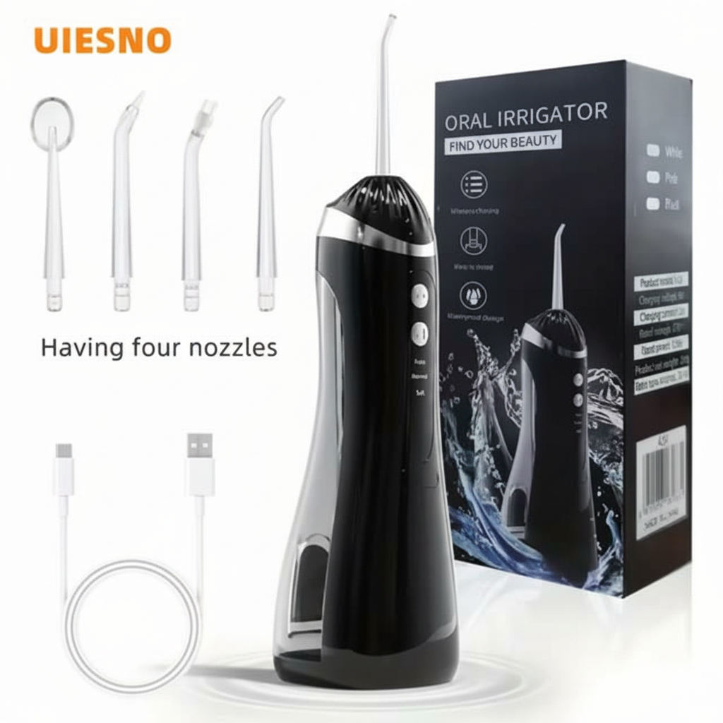 Water Flosser Teeth Cleaning Device - جهاز تنضيف الاسنان بالماء القابل للشحن