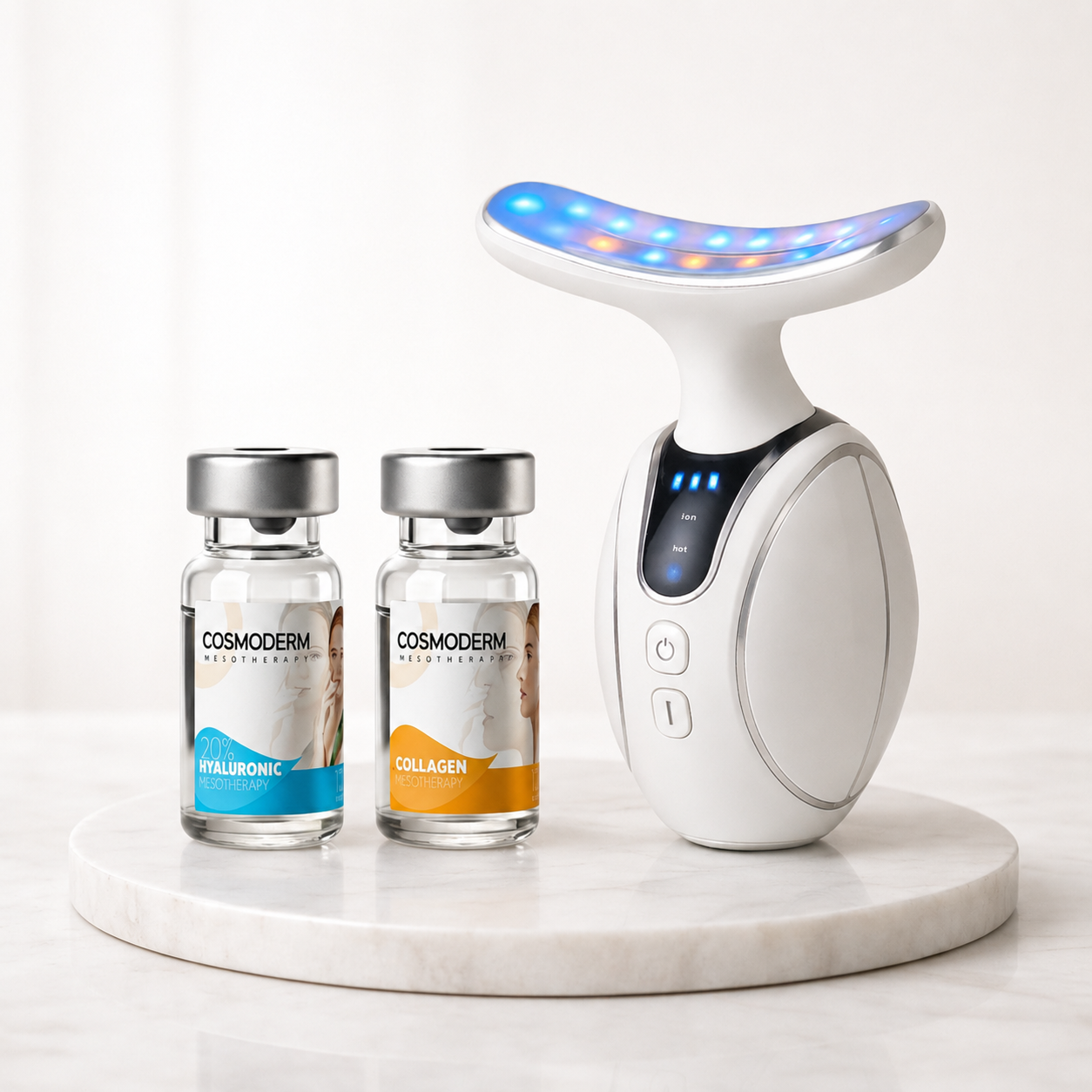 RF (Radio Frequency) Device with Mesotherapy -  جهاز rf مع 2 امبول ميزوثيرابي