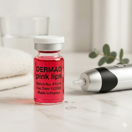 DermAD PINKY LIPS Hyaluronic Acid & Vitamins – توريد طبيعي ومرطب للشفايف والخدود | فرنسي الصنع