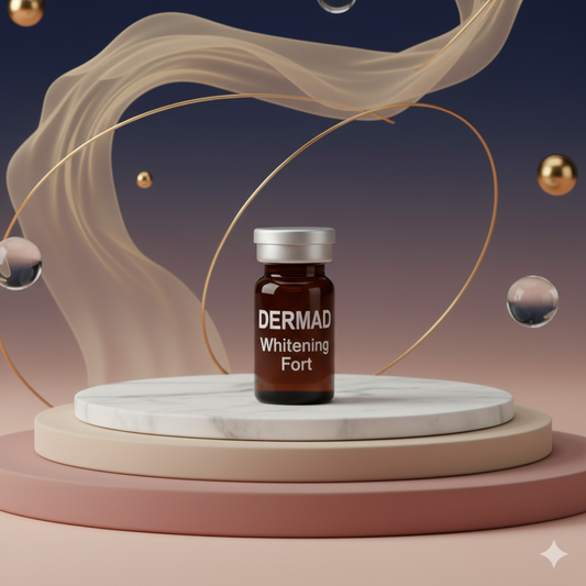 DermAD Whitening Fort – أمبولات التفتيح الفرنسية لتوحيد لون البشرة وإشراقتها الفورية | Made in France