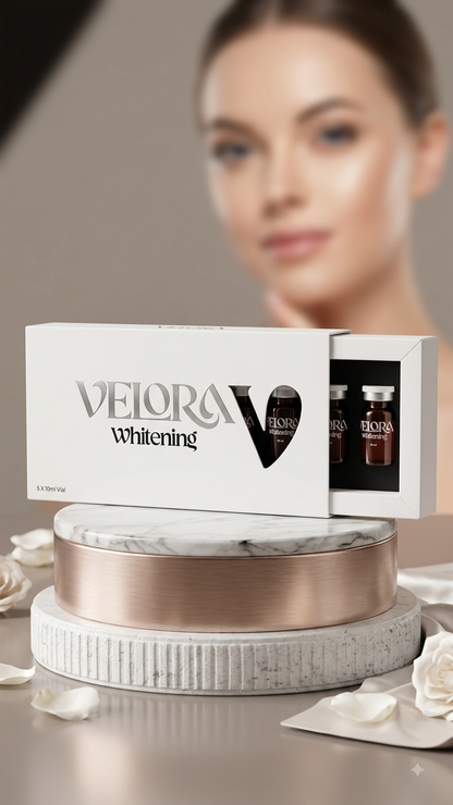 VELORA Whitening Mesotherapy Ampoule – 10ml | Italian Formula